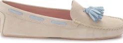Slipper|Horsch Schuhe Pretty Loafer in Übergrößen Beige