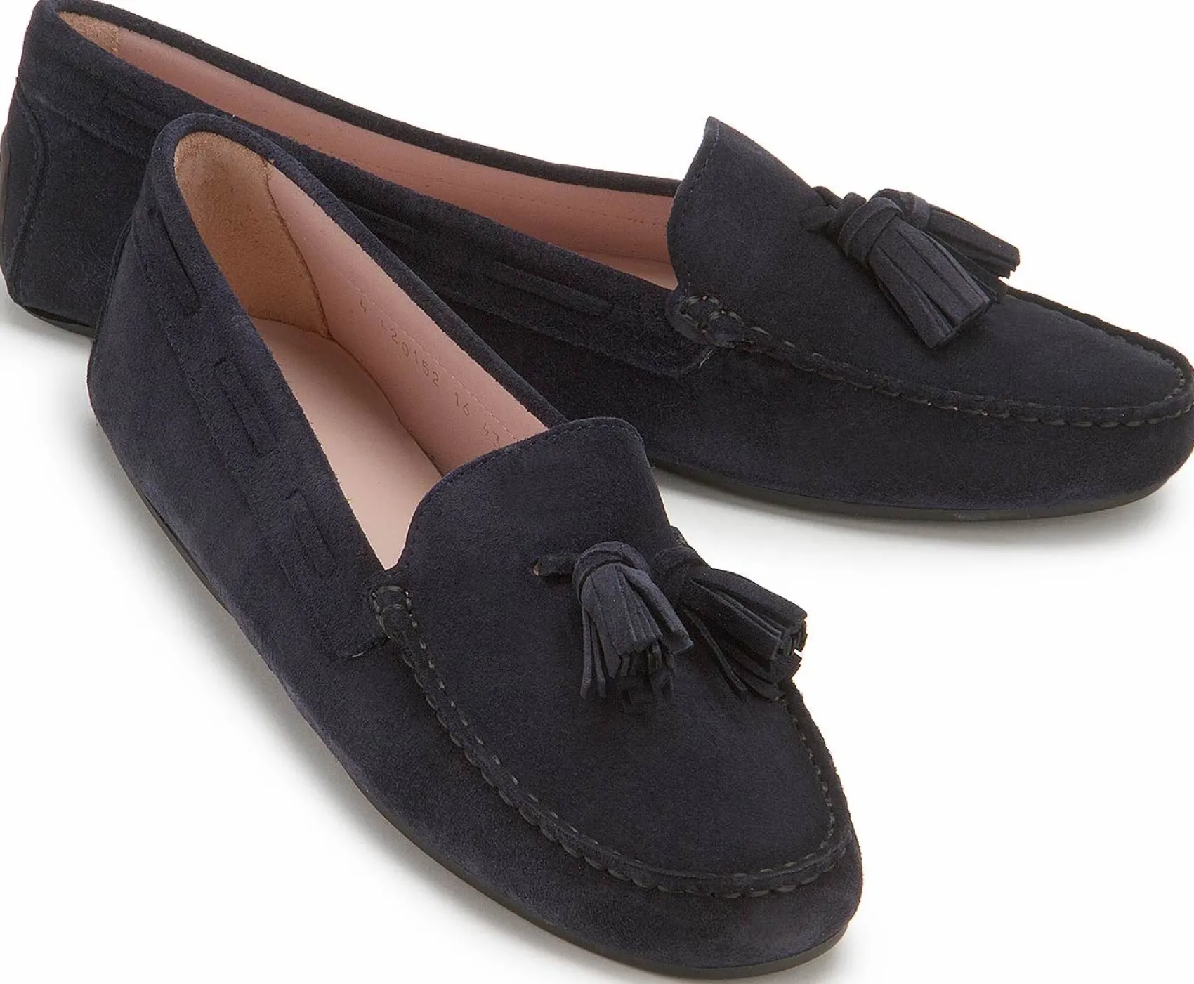 Slipper|Horsch Schuhe Pretty Loafer in Übergrößen Blau