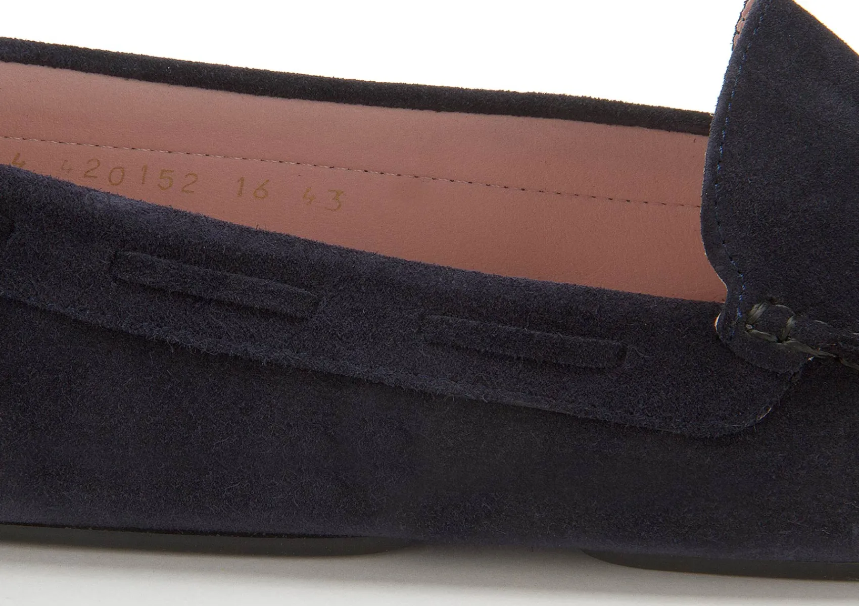 Slipper|Horsch Schuhe Pretty Loafer in Übergrößen Blau