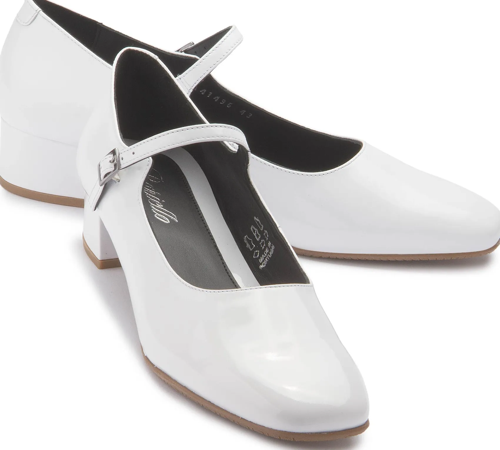 Pumps|Brautschuhe|Horsch Schuhe Pumps in Übergrößen Weiß