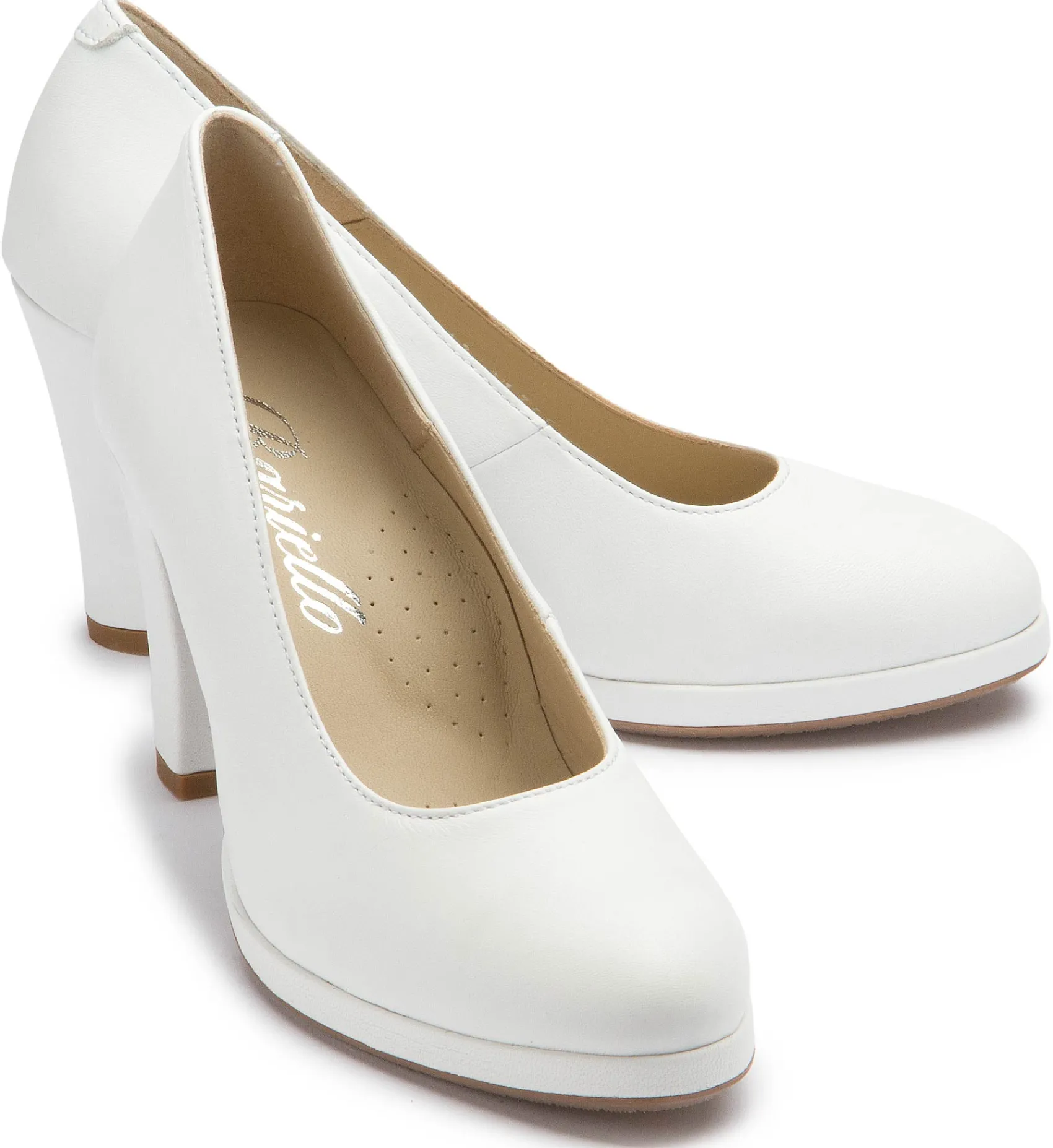 Pumps|High Heels|Horsch Schuhe Pumps in Untergrößen Weiß