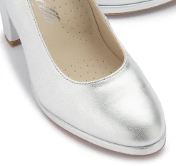 Pumps|High Heels|Horsch Schuhe Pumps in Untergrößen Silber