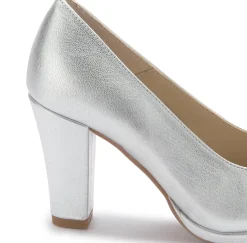 Pumps|High Heels|Horsch Schuhe Pumps in Untergrößen Silber