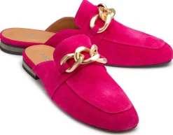 Slipper|Pantoletten|Horsch Schuhe Sabot in Übergrößen Pink