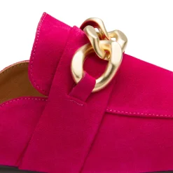 Slipper|Pantoletten|Horsch Schuhe Sabot in Übergrößen Pink