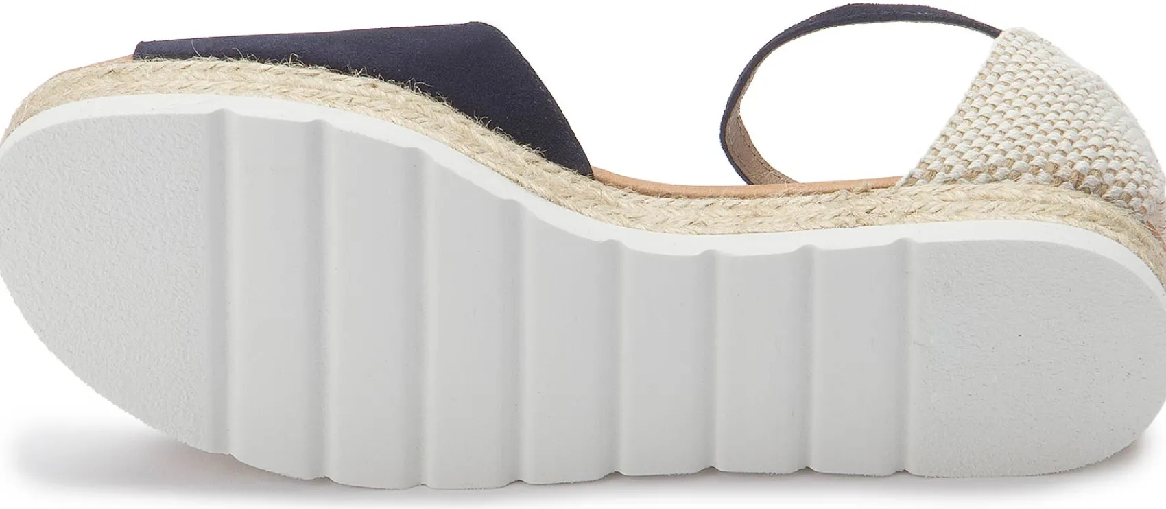 Espadrilles|Sandalen|Horsch Schuhe Sandale in Übergrößen Schwarz