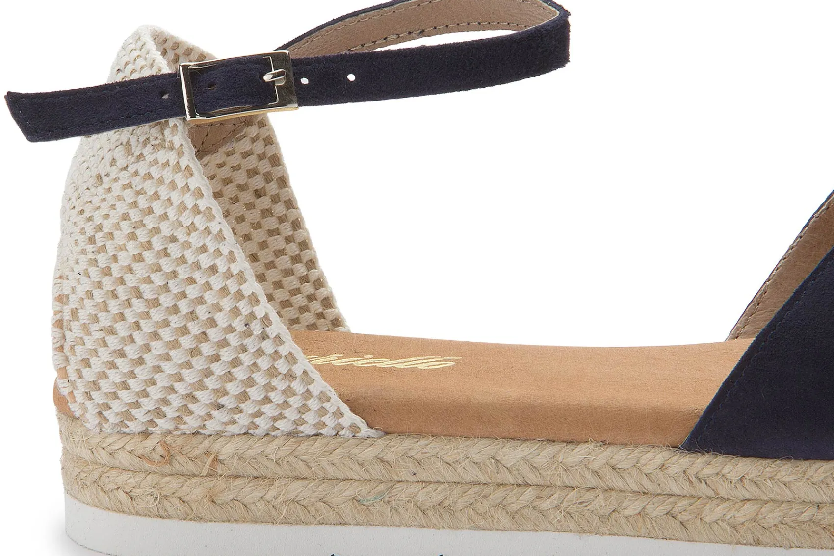 Espadrilles|Sandalen|Horsch Schuhe Sandale in Übergrößen Schwarz