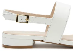 Sandalen|Horsch Schuhe Sandale in Übergrößen Weiß
