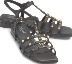 Sandalen|Horsch Schuhe Sandale in Übergrößen Schwarz
