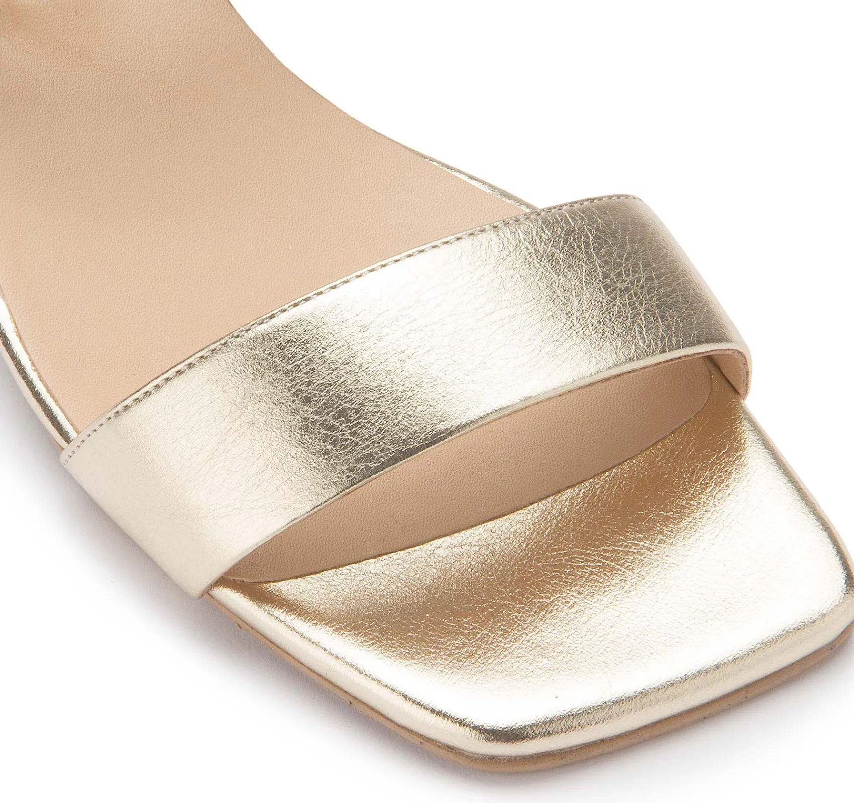Sandalen|Horsch Schuhe Sandale in Übergrößen Gold