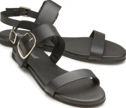 Sandalen|Horsch Schuhe Sandale in Übergrößen Schwarz
