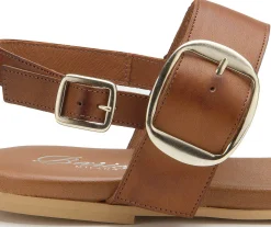 Sandalen|Horsch Schuhe Sandale in Übergrößen Braun