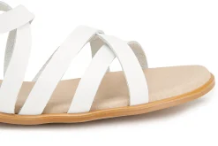 Sandalen|Horsch Schuhe Sandale in Übergrößen Weiß
