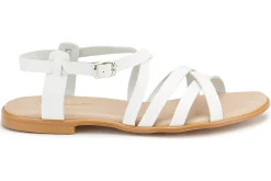 Sandalen|Horsch Schuhe Sandale in Übergrößen Weiß