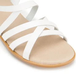 Sandalen|Horsch Schuhe Sandale in Übergrößen Weiß
