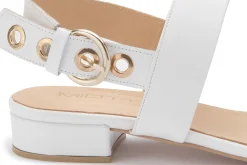 Sandalen|Horsch Schuhe Sandale in Übergrößen Weiß
