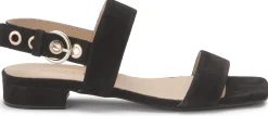 Sandalen|Horsch Schuhe Sandale in Übergrößen Schwarz