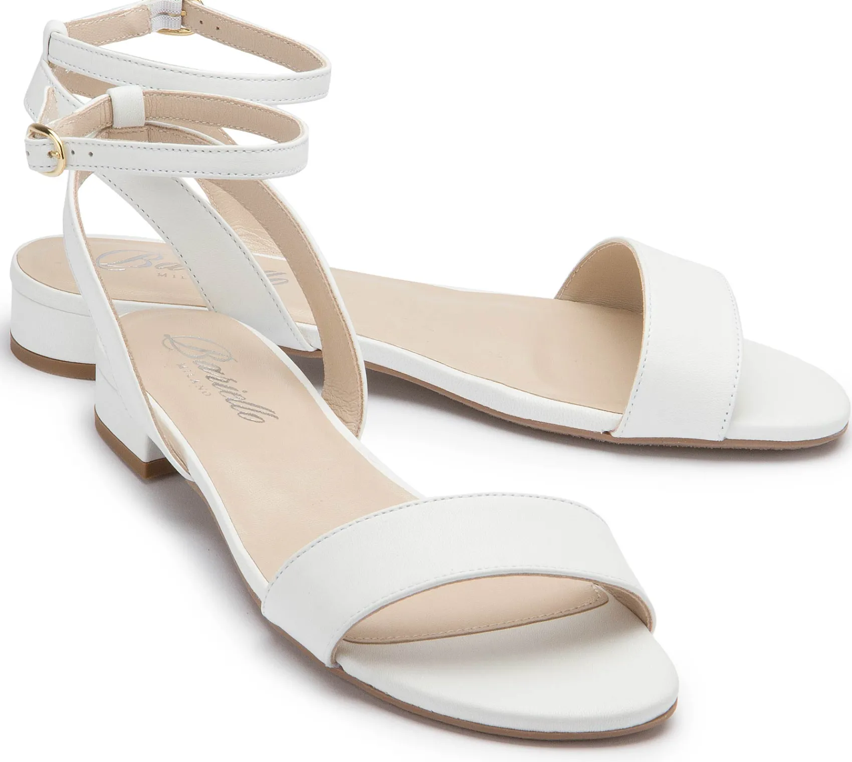 Sandalen|Horsch Schuhe Sandale in Übergrößen Weiß