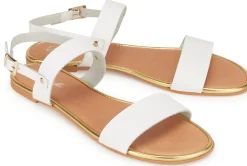 Sandalen|Horsch Schuhe Sandale in Übergrößen Weiß
