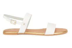 Sandalen|Horsch Schuhe Sandale in Übergrößen Weiß