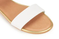 Sandalen|Horsch Schuhe Sandale in Übergrößen Weiß