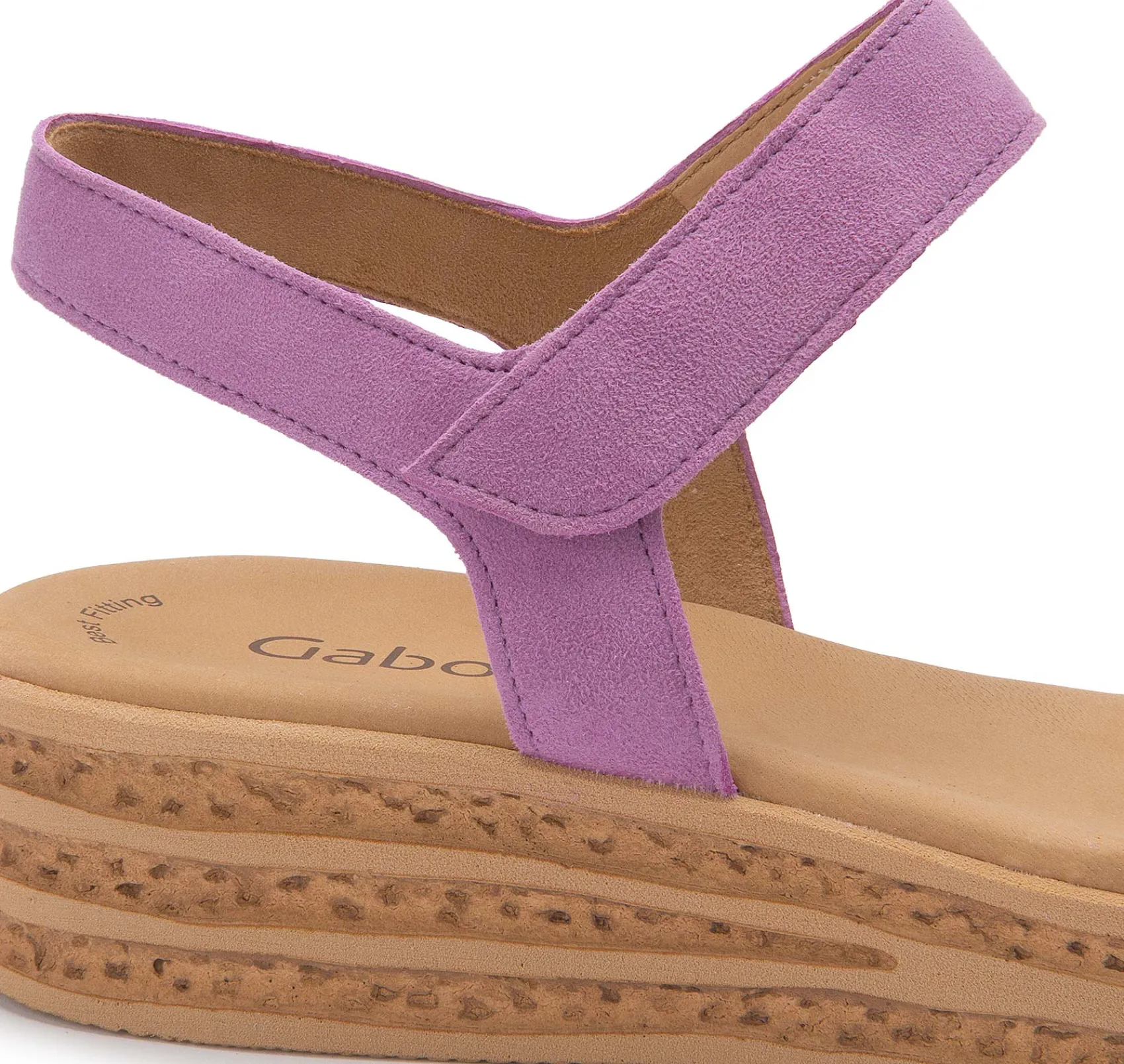 Sandalen|Gabor Sandale in Übergrößen Lila