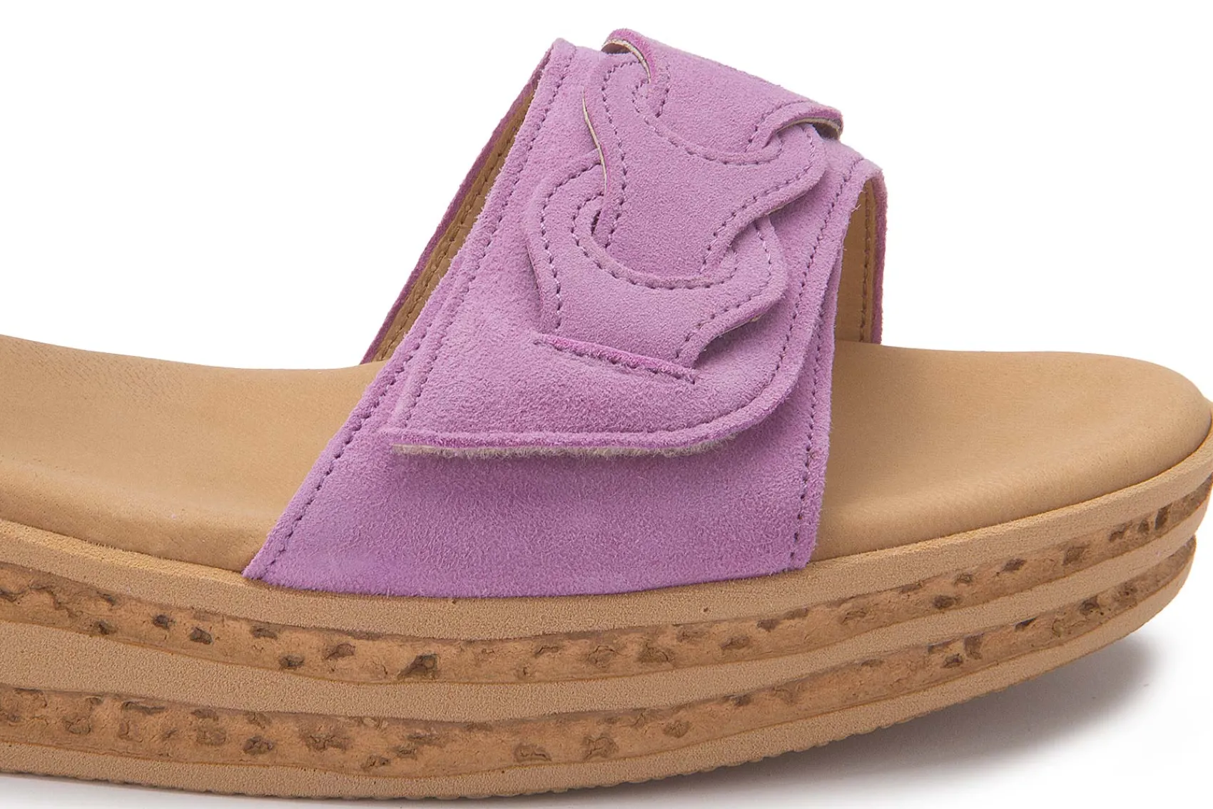 Sandalen|Gabor Sandale in Übergrößen Lila