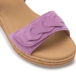 Sandalen|Gabor Sandale in Übergrößen Lila
