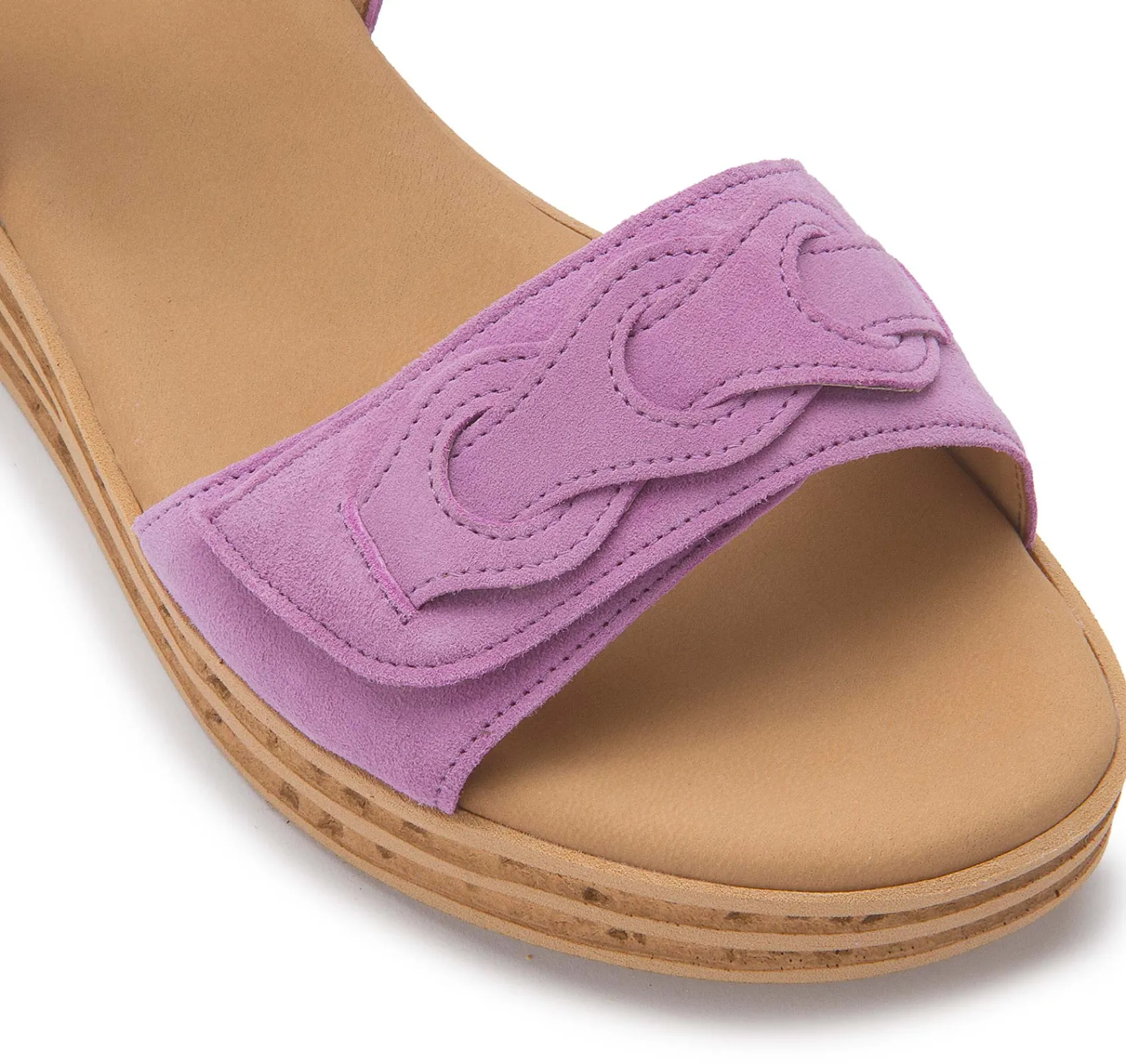 Sandalen|Gabor Sandale in Übergrößen Lila