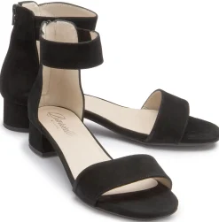 Sandalen|Horsch Schuhe Sandale in Übergrößen Schwarz