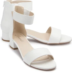 Sandalen|Brautschuhe|Horsch Schuhe Sandale in Übergrößen Weiß