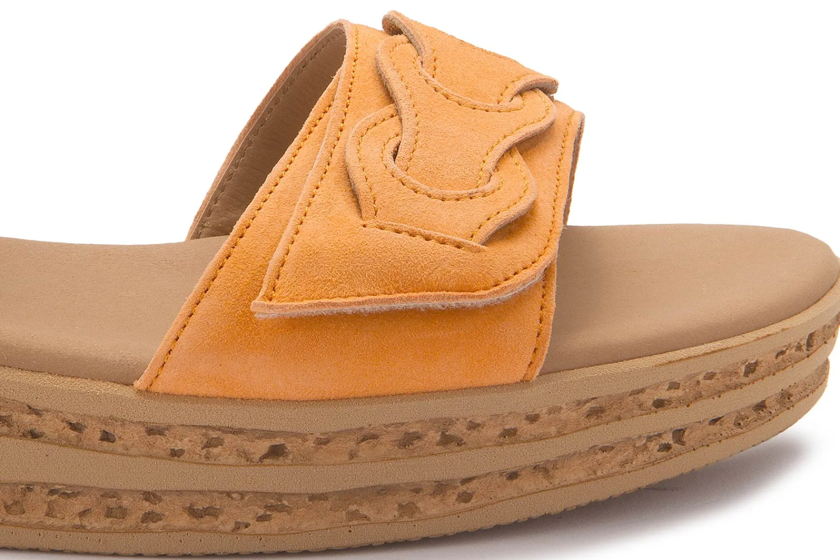 Sandalen|Gabor Sandale in Übergrößen Orange