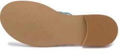 Sandalen|Horsch Schuhe Sandale in Übergrößen Blau
