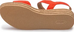 Sandalen|Gabor Sandale in Übergrößen Orange