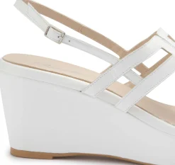 Sandalen|Horsch Schuhe Sandale in Übergrößen Weiß