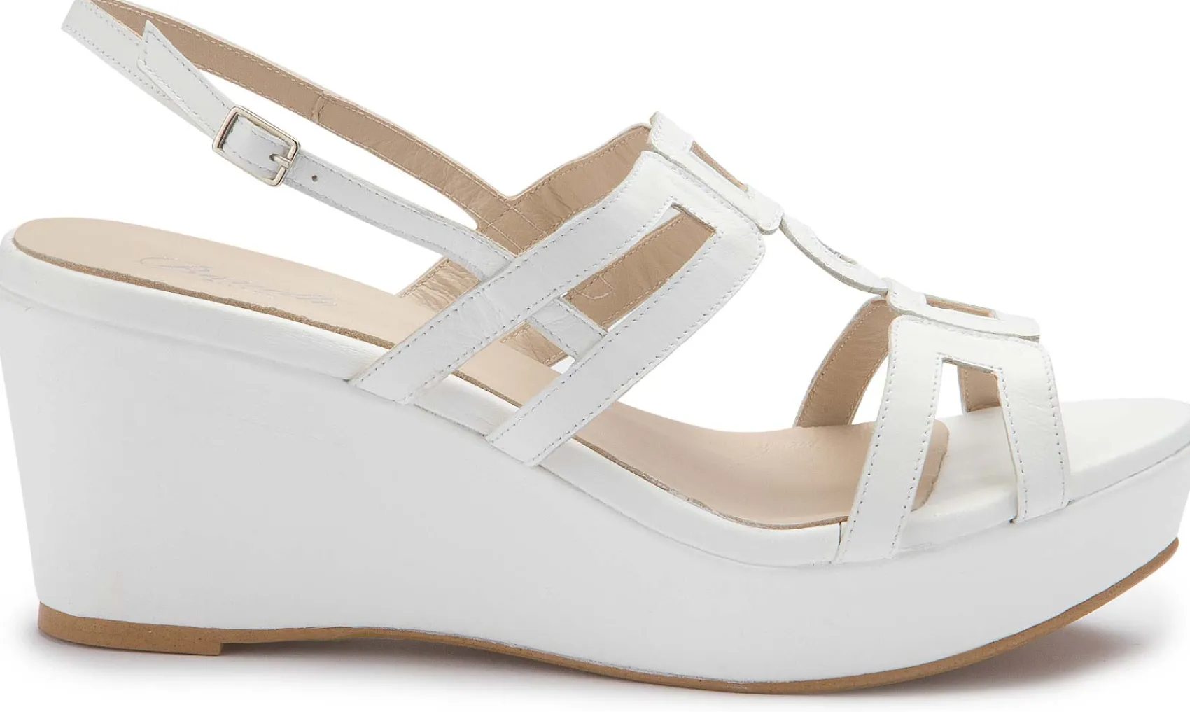 Sandalen|Horsch Schuhe Sandale in Übergrößen Weiß