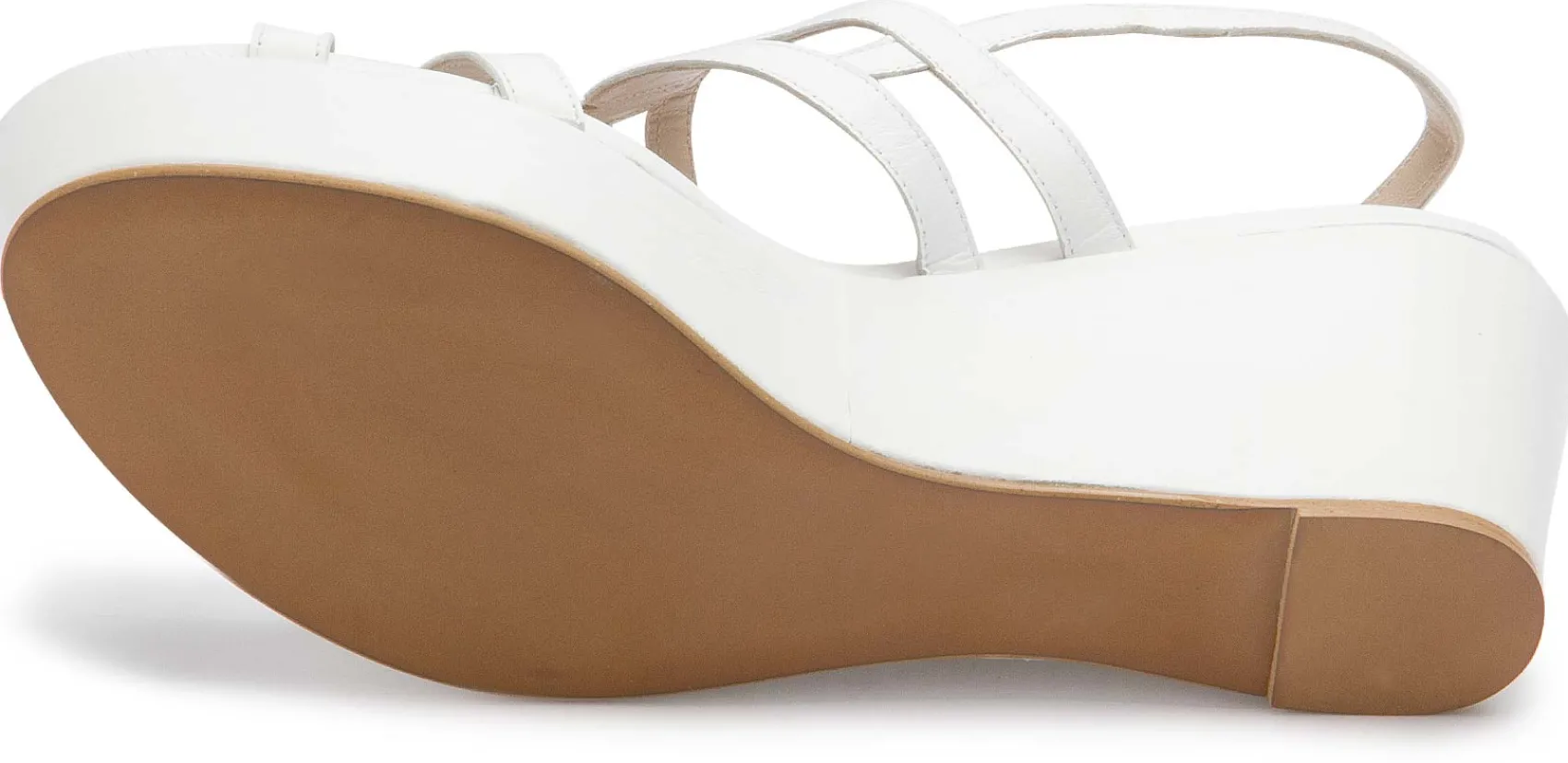 Sandalen|Horsch Schuhe Sandale in Übergrößen Weiß