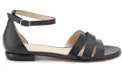 Sandalen|Horsch Schuhe Sandale in Übergrößen Blau