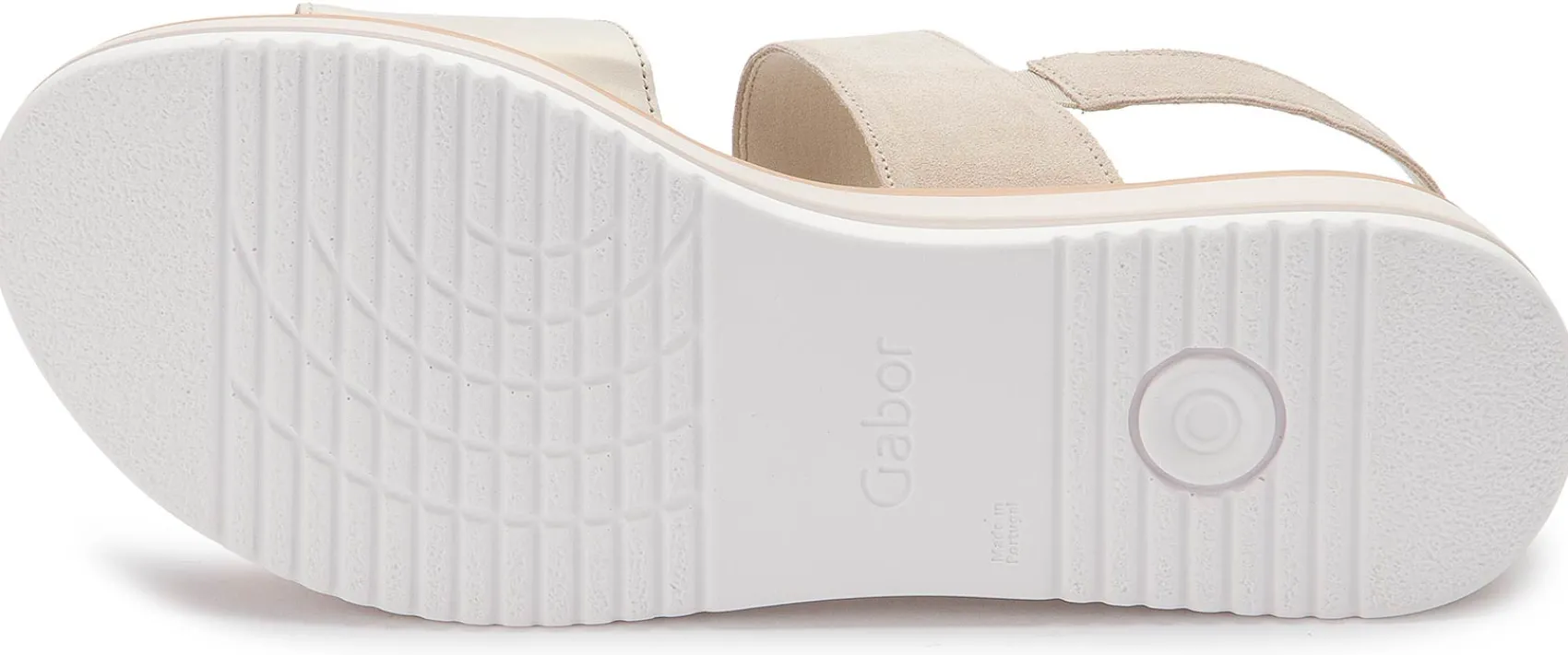Sandalen|Gabor Sandale in Übergrößen Beige