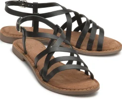 Sandalen|Horsch Schuhe Sandale in Übergrößen Schwarz