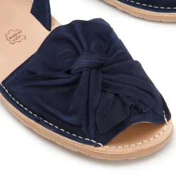Sandalen|Horsch Schuhe Sandale in Übergrößen Blau