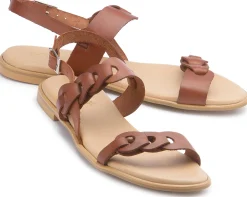 Sandalen|Horsch Schuhe Sandale in Übergrößen Braun