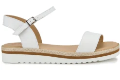 Sandalen|Horsch Schuhe Sandale in Übergrößen Weiß