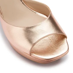 Sandalen|Horsch Schuhe Sandale in Übergrößen Gold