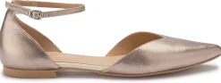 Sandalen|Horsch Schuhe Sandale in Übergrößen Gold
