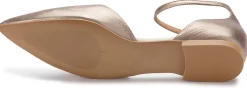 Sandalen|Horsch Schuhe Sandale in Übergrößen Gold