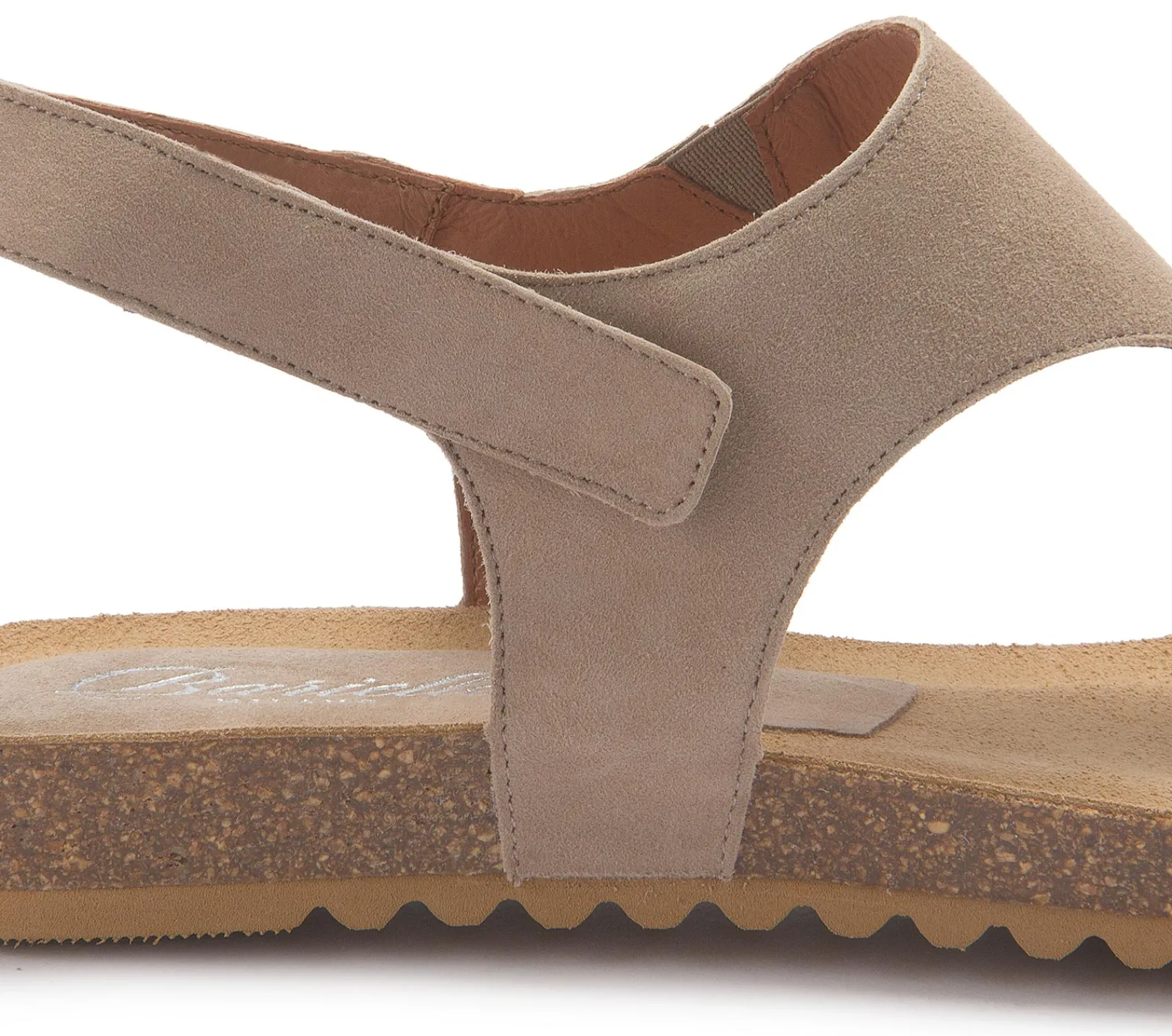 Zehentrenner|Sandalen|Horsch Schuhe Sandale in Übergrößen Beige