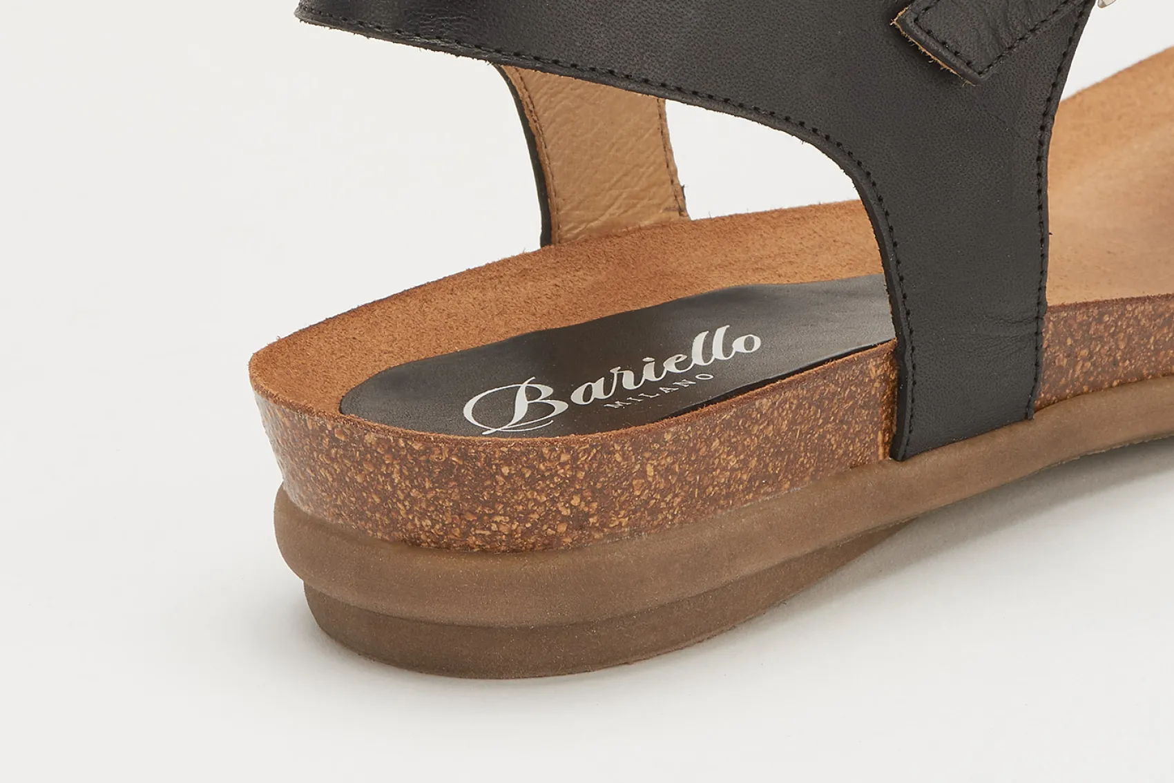Zehentrenner|Sandalen|Horsch Schuhe Sandale in Übergrößen Schwarz