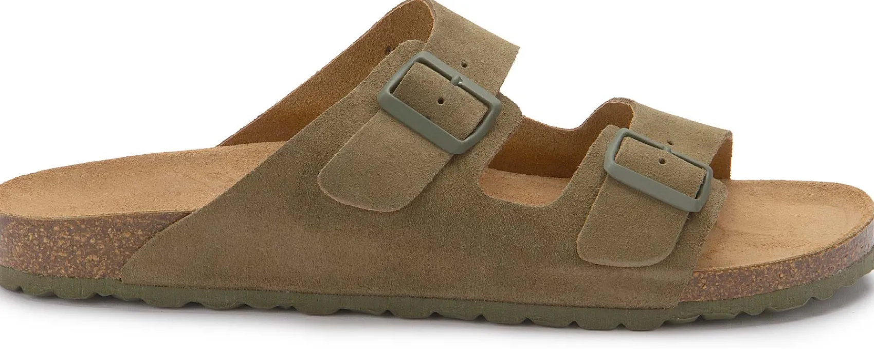 Sandalen|Hausschuhe|Horsch Schuhe Sandale in Übergrößen Grün
