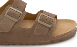 Sandalen|Hausschuhe|Horsch Schuhe Sandale in Übergrößen Braun
